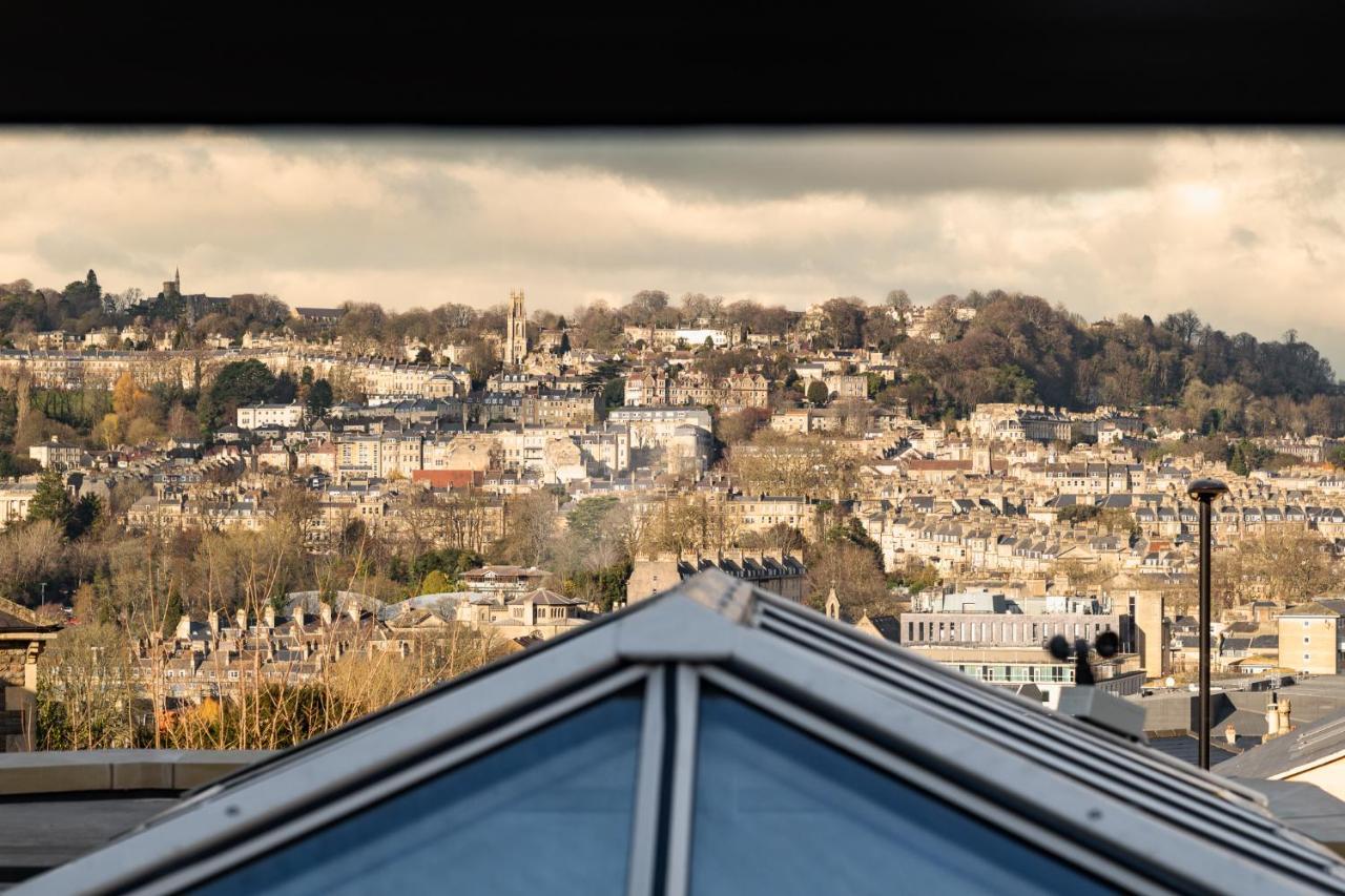 Leighton House - Boutique Guesthouse Bath Zewnętrze zdjęcie View of Bath from the Bath and Wells Cathedral